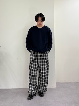 「CIAOPANIC TYPY（チャオパニックティピー）のアイテム（スウェット）」を使った、ゆいととさん（メンズ・170cm）の冬コーディネート