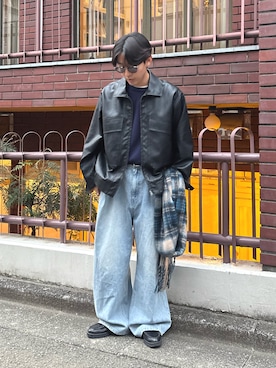 「CIAOPANIC TYPY（チャオパニックティピー）のアイテム（ジャケット/アウター）」を使った、ゆいととさん（メンズ・170cm）の秋コーディネート