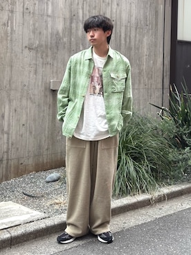 ゆいととさん（メンズ・170cm）の春コーディネート