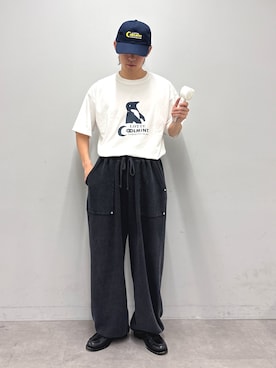 「CIAOPANIC TYPY（チャオパニックティピー）のアイテム（帽子）」を使った、ゆいととさん（メンズ・170cm）の春コーディネート