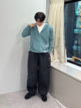 「DOD（ディーオーディー）のアイテム（トップス）」を使った、ゆいととさん（メンズ・170cm）の秋コーディネート