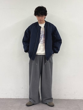 「CIAOPANIC TYPY（チャオパニックティピー）のアイテム（ジャケット/アウター）」を使った、ゆいととさん（メンズ・170cm）の秋コーディネート