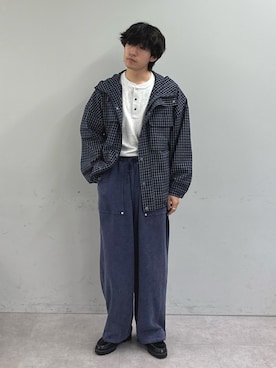 「Franklin Climbing（フランクリンクライミング）のアイテム」を使った、ゆいととさん（メンズ・170cm）の春コーディネート