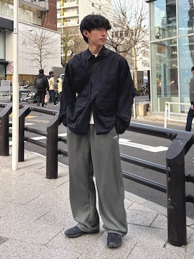 ゆいととさん（メンズ・170cm）の冬コーディネート