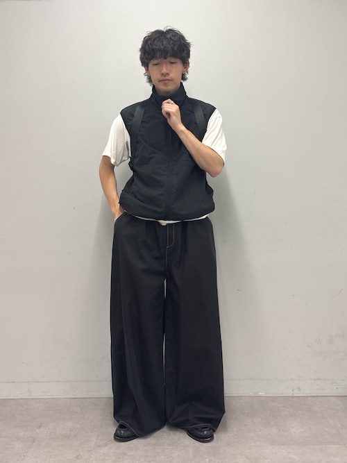 セール】【WEB限定】【ユニセックス】撥水ドロストナイロンベスト