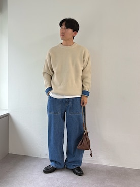 「アイテム（ハンドバッグ）」を使った、ゆいととさん（メンズ・170cm）の秋コーディネート