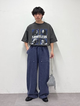 「ワッフルパンツ」｜ゆいととさん（メンズ・170cm）の春コーディネート