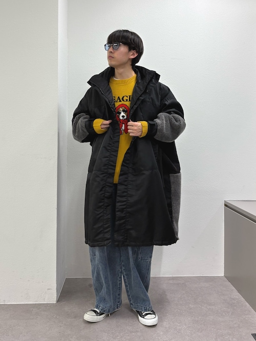 セール】《2サイズ展開》【etsinta/エシンタ】モンスター中綿オーバー