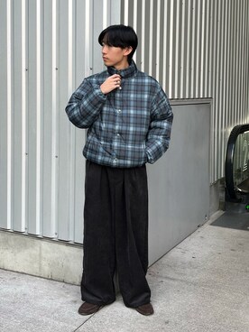 「CIAOPANIC TYPY（チャオパニックティピー）のアイテム（ダウンジャケット/コート）」を使った、ゆいととさん（メンズ・170cm）の秋コーディネート