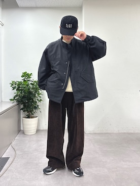 「アイテム（モッズコート）」を使った、ゆいととさん（メンズ・170cm）の秋コーディネート