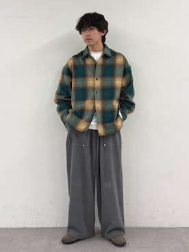 「DISCUS（ディスカス）のアイテム」を使った、ゆいととさん（メンズ・170cm）の秋コーディネート