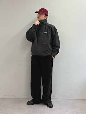 「CIAOPANIC TYPY（チャオパニックティピー）のアイテム（帽子）」を使った、ゆいととさん（メンズ・170cm）の冬コーディネート