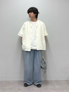 「GEVACO（ゲバコ）のアイテム」を使った、ゆいととさん（メンズ・170cm）の春コーディネート