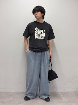 「CIAOPANIC TYPY（チャオパニックティピー）のアイテム（パンツ）」を使った、ゆいととさん（メンズ・170cm）の春コーディネート