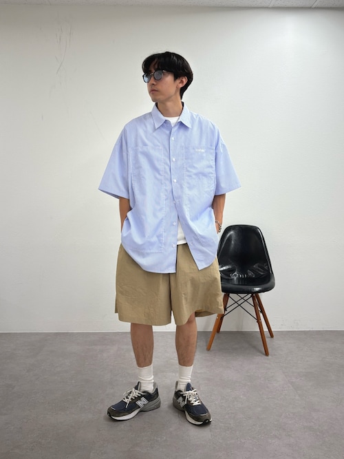 【SEADAM】〈UNISEX〉ビッグポケットルーズシャツ
