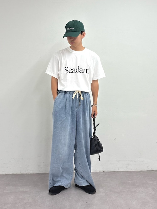 【SEADAM】〈UNISEX〉ロゴ半袖TEE