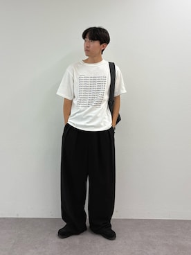 「アイテム（トートバッグ）」を使った、ゆいととさん（メンズ・170cm）の秋コーディネート
