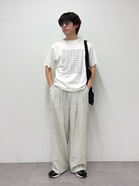「SEADAM（シーダム）のアイテム」を使った、ゆいととさん（メンズ・170cm）の春コーディネート