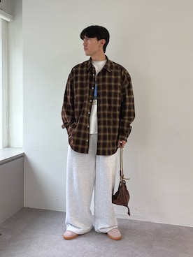 「アイテム（ハンドバッグ）」を使った、ゆいととさん（メンズ・170cm）の秋コーディネート