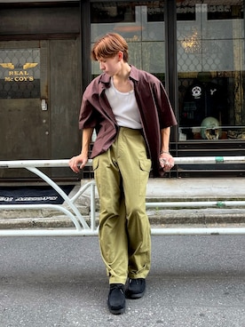 「CIAOPANIC TYPY（チャオパニックティピー）のアイテム（アクセサリー）」を使った、ゆいととさん（メンズ・170cm）の夏コーディネート
