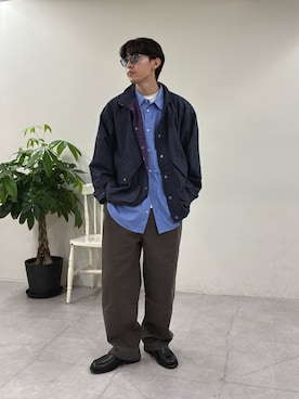 「アイテム（ナイロンジャケット）」を使った、ゆいととさん（メンズ・170cm）の夏コーディネート