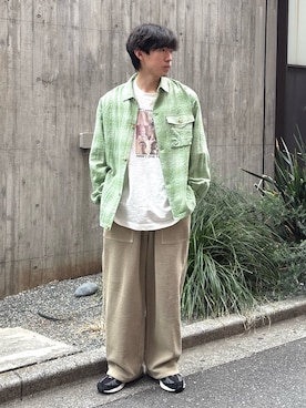 ゆいととさん（メンズ・170cm）の春コーディネート