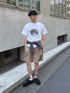 「SEADAM（シーダム）のアイテム」を使った、ゆいととさん（メンズ・170cm）の夏コーディネート