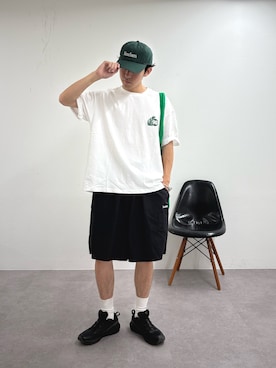 「アイテム（トートバッグ）」を使った、ゆいととさん（メンズ・170cm）の夏コーディネート