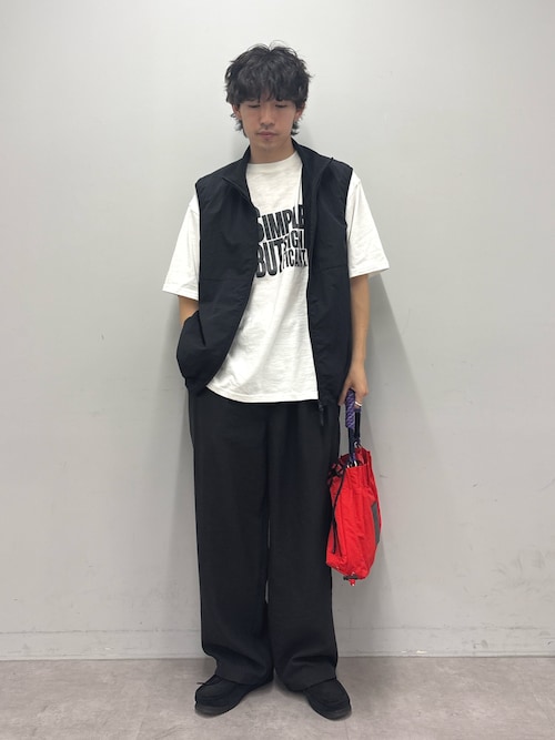 セール】【WEB限定】【ユニセックス】撥水ドロストナイロンベスト