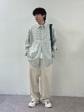 ゆいととさん(メンズ・170cm)の春コーディネート