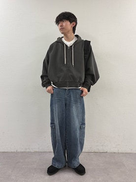 「CIAOPANIC TYPY（チャオパニックティピー）のアイテム（バックパック/リュック）」を使った、ゆいととさん（メンズ・170cm）の春コーディネート