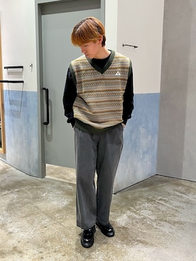 「CIAOPANIC TYPY（チャオパニックティピー）のアイテム（その他シューズ）」を使った、ゆいととさん（メンズ・170cm）の秋コーディネート