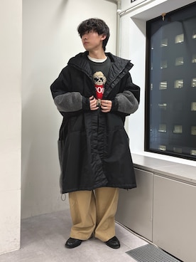 「etsinta（エシンタ）のアイテム」を使った、ゆいととさん（メンズ・170cm）の冬コーディネート