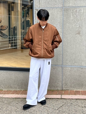 「CIAOPANIC TYPY（チャオパニックティピー）のアイテム（ブルゾン）」を使った、ゆいととさん（メンズ・170cm）の秋コーディネート