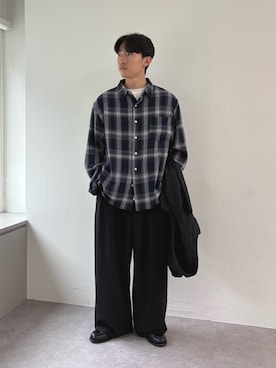 「CIAOPANIC TYPY（チャオパニックティピー）のアイテム（シャツ/ブラウス）」を使った、ゆいととさん（メンズ・170cm）の秋コーディネート