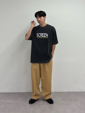「アイテム（チノパンツ）」を使った、ゆいととさん（メンズ・170cm）の夏コーディネート