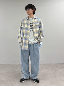「SEADAM（シーダム）のアイテム」を使った、ゆいととさん（メンズ・170cm）の春コーディネート