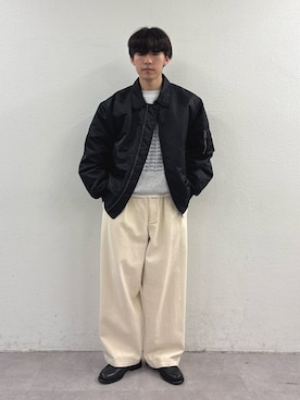 ゆいととさん（メンズ・170cm）の冬コーディネート