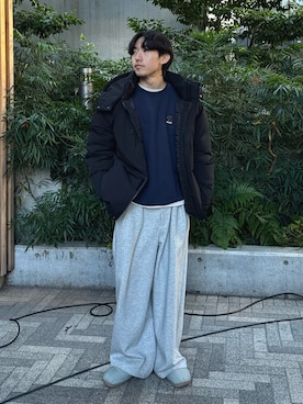 「CIAOPANIC TYPY（チャオパニックティピー）のアイテム（ダウンジャケット/コート）」を使った、ゆいととさん（メンズ・170cm）の冬コーディネート