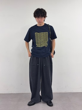 「ワッフルパンツ」｜ゆいととさん（メンズ・170cm）の春コーディネート