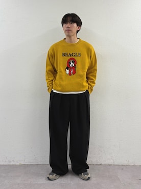 「CIAOPANIC TYPY（チャオパニックティピー）のアイテム（パンツ）」を使った、ゆいととさん（メンズ・170cm）の冬コーディネート