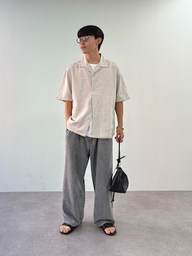 「アイテム（タンクトップ）」を使った、ゆいととさん（メンズ・170cm）の夏コーディネート