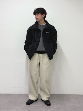 ゆいととさん（メンズ・170cm）の冬コーディネート