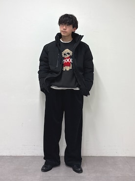 「CIAOPANIC TYPY（チャオパニックティピー）のアイテム（ダウンジャケット/コート）」を使った、ゆいととさん（メンズ・170cm）の冬コーディネート