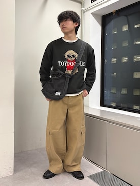 ゆいととさん（メンズ・170cm）の冬コーディネート