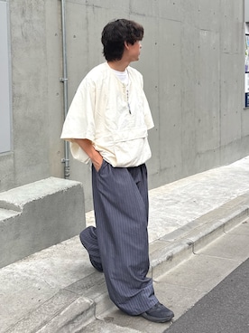 ゆいととさん（メンズ・170cm）の春コーディネート