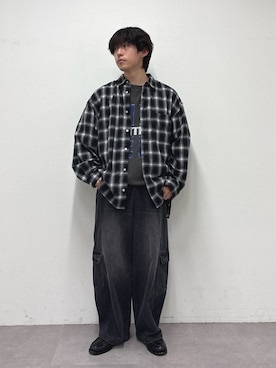 ゆいととさん（メンズ・170cm）の春コーディネート