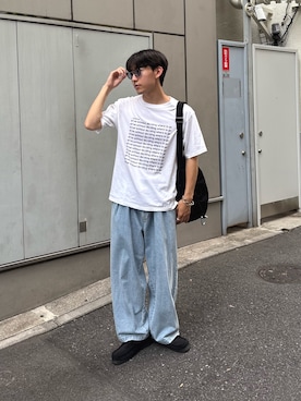 「アイテム（ショルダーバッグ）」を使った、ゆいととさん（メンズ・170cm）の夏コーディネート