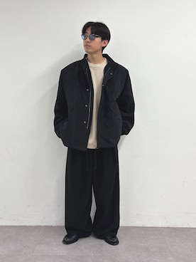 「アイテム（モッズコート）」を使った、ゆいととさん（メンズ・170cm）の秋コーディネート