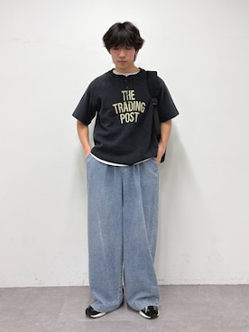 「CIAOPANIC TYPY（チャオパニックティピー）のアイテム（バックパック/リュック）」を使った、ゆいととさん（メンズ・170cm）の春コーディネート